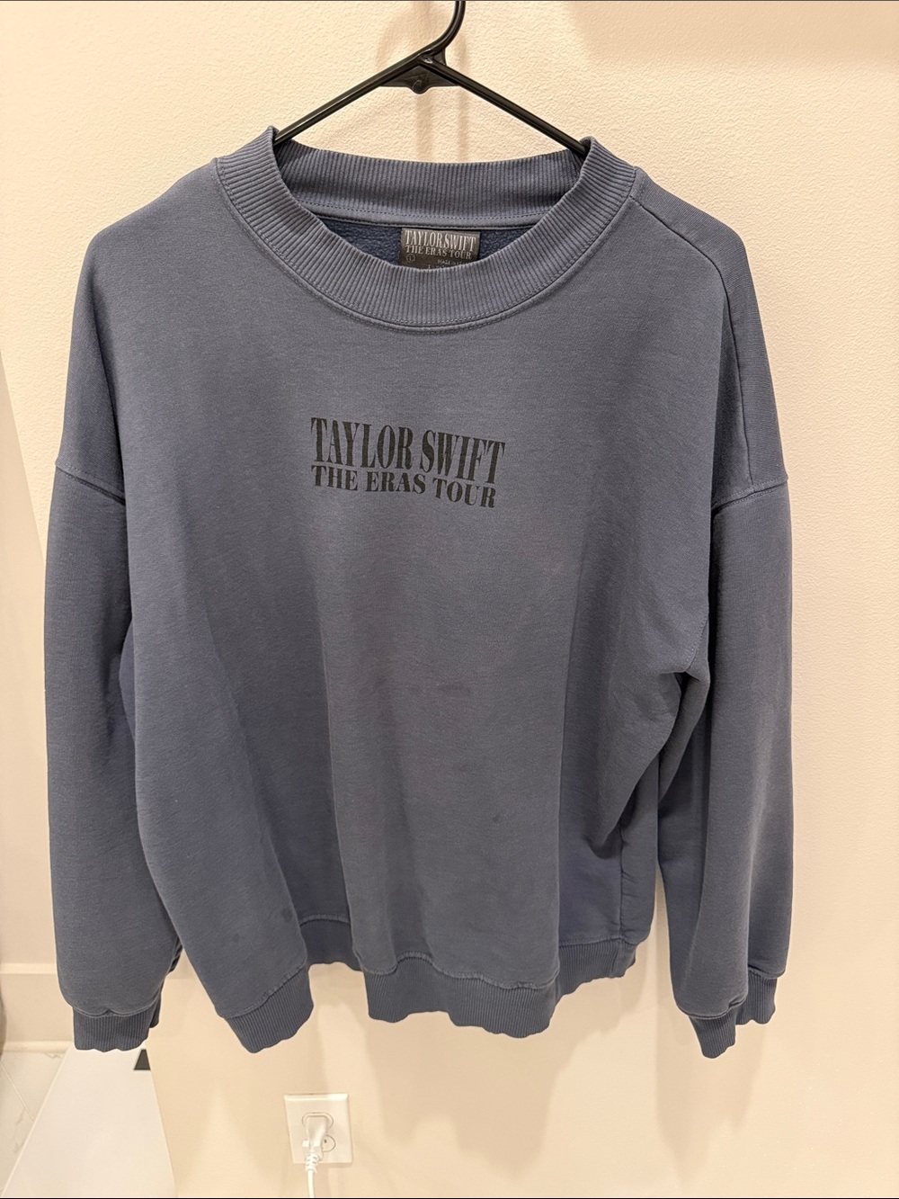 Taylor Swift Slate Blue 'The Eras Tour' Pullover Sweatshirt